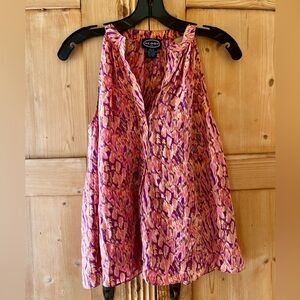 Scoop NYC Silk Sleeveless Blouse